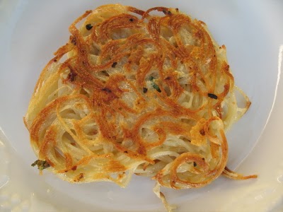 Leftover Pasta Patties